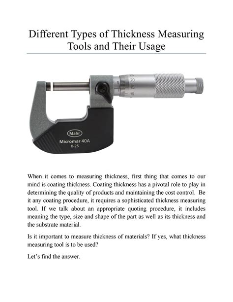 used to measure the thickness of evidence|how to measure evidence.